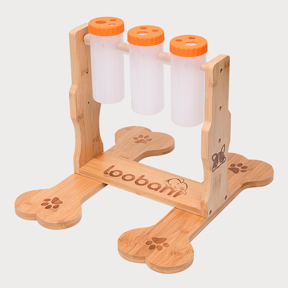  LOOBANI Dog Puzzle Toys Wooden - Interactive Toys for Boredom,  IQ Training and Mental Brain Stimulation, Treat Dispensing and  Entertainment Toys/Food Slow Feeder for Small to Large Dogs : Pet