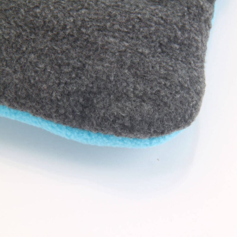 Silk Wadding Pet Bed Pad Mat Light Blue XL (1)