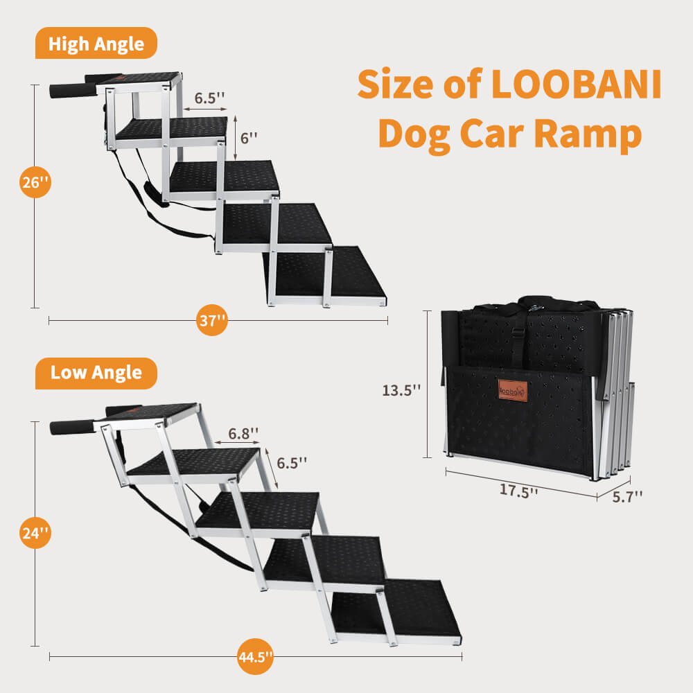 LOOBANI Dog Car Ramp 02